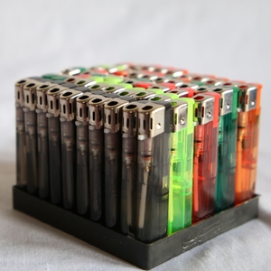 Étui à cigarettes pour montre électronique, allume-cigare en cuir, style boho silex - Product Image 1