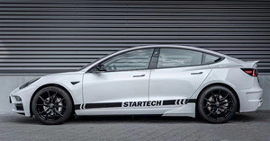 ชุดแต่งรอบคันรุ่นใหม่สำหรับรถยนต์ Model 3 รุ่นปี 2019-2022 สำหรับกันชนหน้าและหลัง - Product Image 5