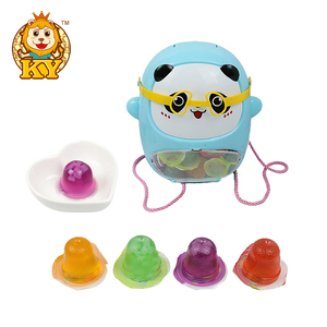 Vente en gros Pot en plastique en forme de panda emballage saveur fruitée <span class=keywords><strong>gelée</strong></span> et pouding - Product Image 1