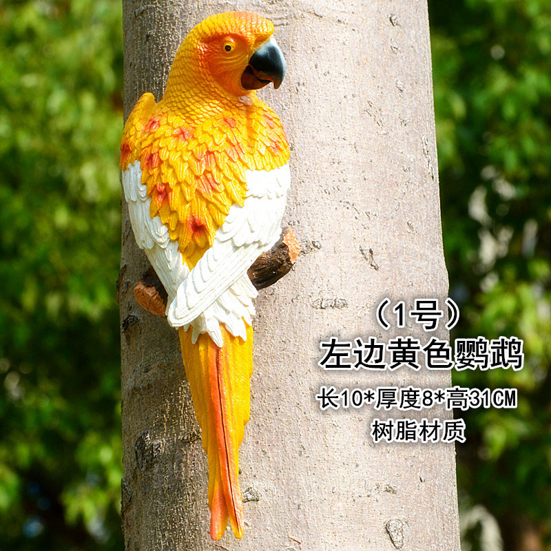 No. 1 yellow left parrot