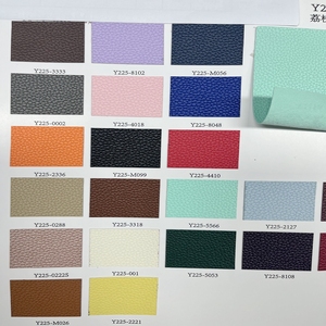 Cuero de PVC con Relieve de Litchi y Acabado Metálico para Bolsos, Sofás, Muebles, Cajas, Libros, Álbumes de Fotos y Cubiertas - Product Image 3