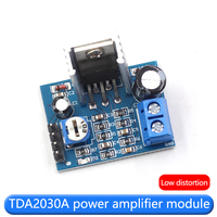 TDA2030A Carte d'amplificateur audio numérique DIY Module d'amplificateur de haut-parleur linéaire 6/9/12V