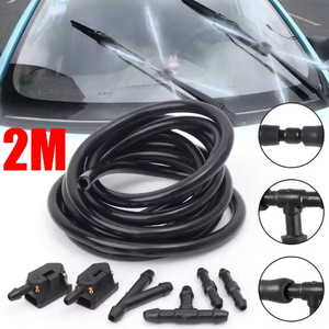 Kit de Boquillas para Limpiaparabrisas de Coche HT, Pulverizador de 4 Orificios con Manguera y Conectores para Uso Universal - Product Image 2