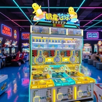 Machine de jeu d'arcade d'intérieur à monnayeur, pour 3 joueurs, avec figurines de dragon et balles volantes, options personnalisables