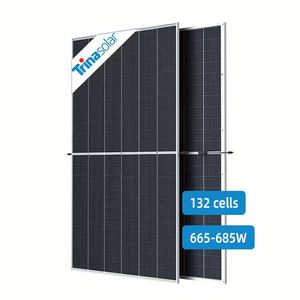 แผงโซลาร์เซลล์ Trina Solar Vertex N Type Bifacial Dual Glass Module รุ่น TSM-NEG21C.20 กำลังไฟ 670w 675w 680w 685w 690w 695w สำหรับระบบโซลาร์เซลล์ - Product Image 1