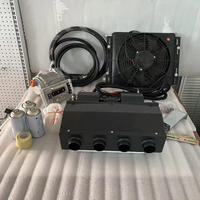 Kit de climatisation pour camping-car 12V, climatiseur universel électrique de stationnement, système de climatisation split avec 9600 BTU pour camping-car