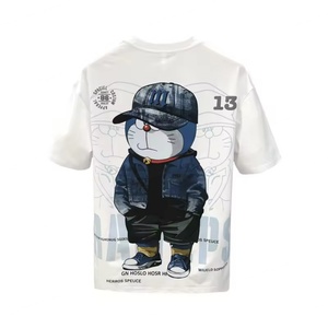 Camiseta de Manga Corta de Algodón 100% de Alta Calidad, Lavada al Ácido, con Estampado Fotográfico Vintage, Talla Grande, Colores Personalizados - Product Image 1