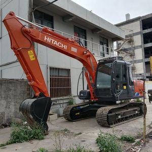 Precio barato marca japonesa excavadora de tamaño mediano ZX120 excavadora Hitachi ZX120 usada para la venta - Product Image 1
