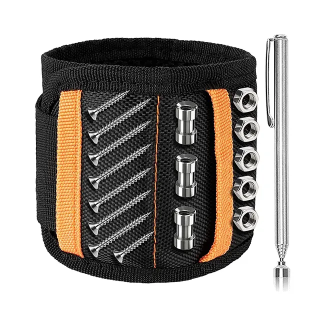 Husband Magnetic Tool Belts with 15 Powerful Magnets Father Unique Gifts Gadget Tool for Men DIY Handyman WAEKIYTL Magnetic Wristband for Holding Screws Nails Drill Bits Camouflage Tools 