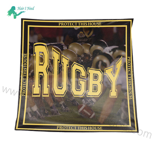 Sciarpa Scolastica Personalizzata con Logo Stampato, Sciarpa da Calcio <span class=keywords><strong>Old</strong></span> School in Raso Setoso, Sciarpe per Mardi Gras Personalizzate - Product Image 2