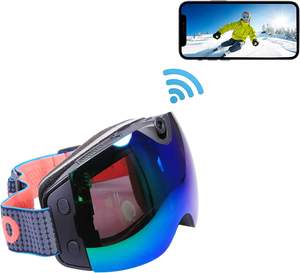 Kamera Aksi Olahraga Sudut Lebar 4K Wifi Ultra HD DV Kacamata Perekam Video Pov untuk Ski dan Vlogging - Product Image 2