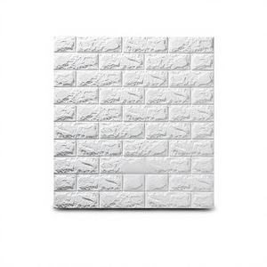 Factory Direct Modern 3D Wall Stickers Waterproof Moisture-Proof Self-Adhesive <strong>Foam</strong> <strong>Brick</strong> Peel Stick Anti-Collision Commercial - Product Image 1