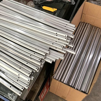 Aksesoris Pagar Elektronik Tiang Penyangga Bentuk L dari Paduan Aluminium - Kit Pagar Elektronik Pulse (Model TT)