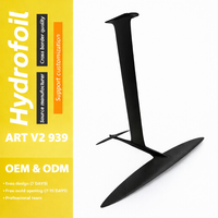 ART V2 939 Carbon Hydrofoil Kitesurf UHM Carbon E Foil SUP Board Wing Foil Papan Selancar Foil untuk Bermain Air