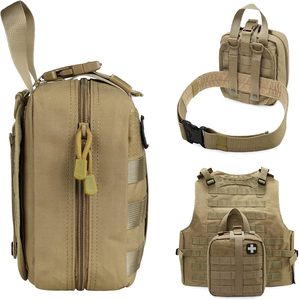 Botiquín de Primeros Auxilios Profesional de Emergencia, Bolsa Pequeña Portátil para el Hogar, Auto, Viajes, Campamentos, Oficina, Emergencias al Aire Libre - Product Image 1