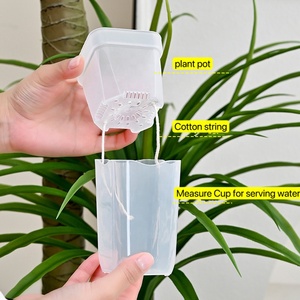 <span class=keywords><strong>Maceta</strong></span> de Plástico con Sistema de Autorriego, Juego de Macetas para Plantas Suculentas - Product Image 2