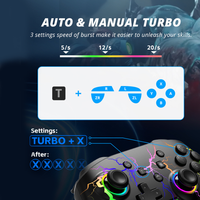 Manette de jeu sans fil pour PC, manette de jeu pour téléphone, vibration, joystick Elite pour N Switch 2 Lite OLED Controller