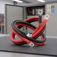 Fil de liaison compact 6 AWG avec cosses en cuivre pour la connexion des armoires de stockage de batteries au lithium modulaires CE