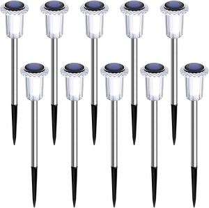 Oferta: 8 Paquetes de Luces LED Solares para Jardín IP65, Resistentes al Agua, con Sensor de Luz y 8-10 Horas de Iluminación para Caminos/Patios - Product Image 1