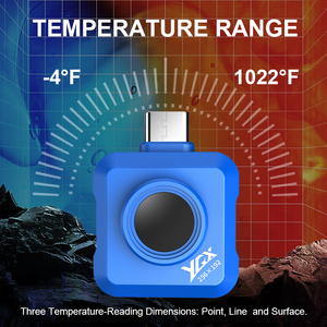 Tùy chỉnh giao diện USB <span class=keywords><strong>Camera</strong></span> chụp ảnh nhiệt cho điện thoại Độ phân giải hồng ngoại 160x120 để kiểm tra điện - Product Image 3