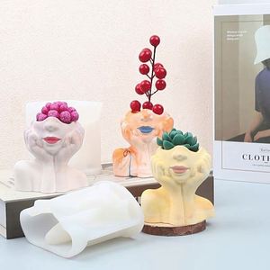 DIY Silicone <b>Resin</b> Mold Pen Holder Vase Bottle Shaped Box Jar Epoxy Casting Molds for Dried Flower Vase - Product Image 4