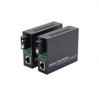 Convertisseur de média fibre optique Atongda 1000 Mbps RJ45 de haute qualité, monomode, monofibre, 20 km, port SFP 1310/1550 nm