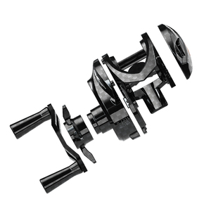 Mulinello da Pesca HASIDA Giu 99 Carbon <span class=keywords><strong>BFS</strong></span> con Freno Magnetico a Sospensione Dinamica 3D, NMB SIC BB, Rapporto 8.1:1, Potenza di Trascinamento 4KG - Product Image 2