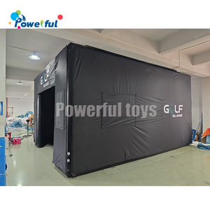 Simulador de golf inflable impermeable para exteriores, tienda de campaña, recinto de golf de Bahía de práctica y jaula de golpe para publicidad de golf - Product Image 2