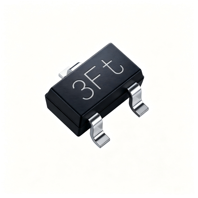 BC857BW SOT-323 SC-70 45V 100mA High Gain Low Noise PNP SMD Small Signal Transistor Standard Brand Made in China