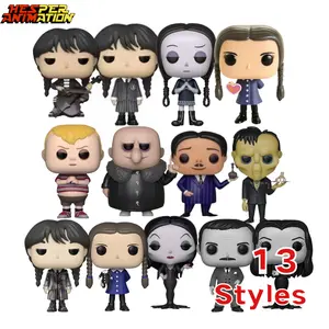 2023 yeni 13 stilleri çarşamba Addams Mini modeli oyuncak Addams el oyuncak bebek çocuk için çarşamba Addams Action Figure