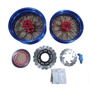 Roues <span class=keywords><strong>Supermoto</strong></span> en alliage d'aluminium de moto de 17 pouces pour Yamaha Yz Yzf 250 450 - Product Image 4