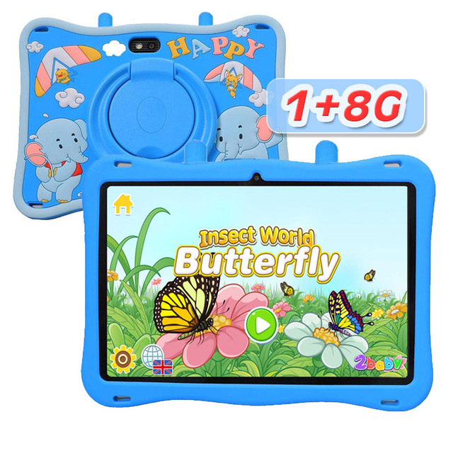 Factory Direct 7 Inch Child Tablet PC Android 7.0 Learning Baby Tablet Kids Educational Android Tablette