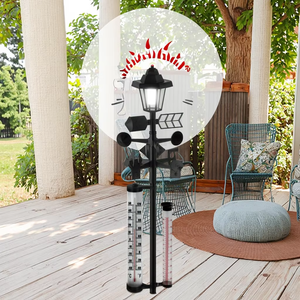 Alta qualidade Universal decorativa ao ar livre jardim janela termômetros qualidade garantida plástico Dial tipo - Product Image 6