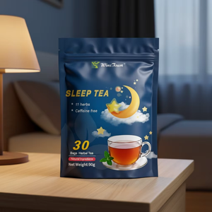 Té de melatonina natural Halal Glow Skin para un buen sueño, con hierbas que ayudan a dormir y un contenido efectivo de melatonina. - Product Image 1