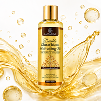 Huile Essentielle Pure de L-Glutathion et Vitamine C Pressée à Froid pour le Blanchiment de la Peau, Hydratante, Soin Visage et Corps, Graines Sucrées, Marque Privée