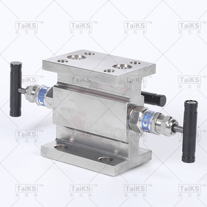 Collecteur à trois vannes en acier inoxydable intégré, transmetteur coplanaire haute pression, modèle 304 - Product Image 2
