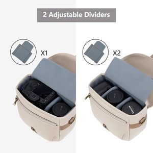 Free Sample Professional Modern Waterproof Oxford Material Travel Camera <b>Backpack</b> Multi-Purpose Use for Mirrorless and Case - Product Image 3