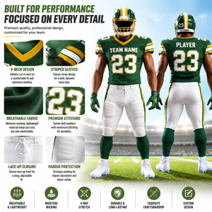Tenues de football américain personnalisées Vexa, ensemble de maillots d'équipe avec nom, numéro, logo, design personnalisé, performance, OEM, vente en gros - Product Image 2