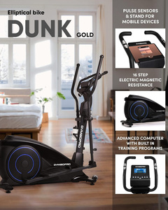 Équipement multifonctionnel de fitness pour la maison Gym Walker Stepper Elliptical Cross Trainer Bike for Cardio Training - Product Image 3