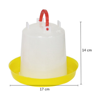 Bebedero Automático para Pollos de 1 kg, Bebedero para Aves de Corral, Gallinas, Codornices, Palomas, Suministros de Alimentación - Product Image 3
