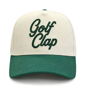 Casquettes de baseball structurées à 5 panneaux, Gorras, Casquette de baseball personnalisée avec logo brodé 3D, Casquette de baseball avec slogan brodé, Chapeau - Product Image 2