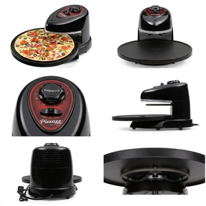 Venta al por mayor Nuevo Personalizado CE GS RoHS LFGB ETL Más Vendido Horno de Pizza y Prensa para Pizza Portátil Giratorio de Contacto para Asar BBQ para Interiores - Product Image 4