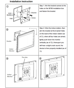 <span class=keywords><strong>Interphone</strong></span> vidéo IP avec écran tactile 10,1 pouces, moniteur intérieur pour appartement, <span class=keywords><strong>interphone</strong></span> vidéo Tuya avec serrure intelligente et contrôle par téléphone mobile - Product Image 4
