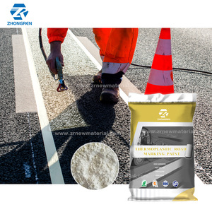 خط طلاء BS3262 سريع الجفاف ، طلاء طرق رصف حراري بالبلاستيك الحراري aashtو M لوضع علامات على الطرق - Product Image 2