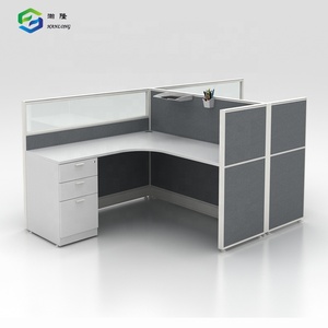 Finanza mobili per ufficio moderni 2 posti tavolo da ufficio divisorio - Product Image 1