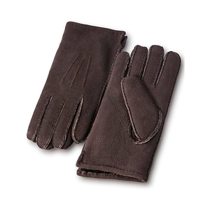 Musterexemplar Herren- und Damen-Vollfingerhandschuhe aus Doppelseitigem Schafsleder Winter-Schafsleder Modische Echte Lederhandschuhe - Product Image 1