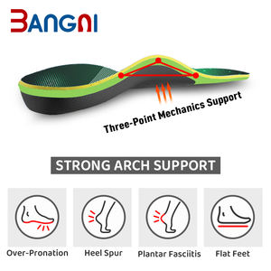 מדרסים אורתופדיים בהתאמה אישית עם תמיכה בקשת כף הרגל לנעליים לגברים ונשים עם כף רגל שטוחה - Product Image 4