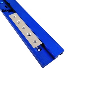 Barra di Guida per Sega da Tavolo, Asta di Misurazione, Binario a T con Vite M6/M8T, Supporto in Lega di <span class=keywords><strong>Alluminio</strong></span> per Lavorazione del Legno e Fresatura - Product Image 3