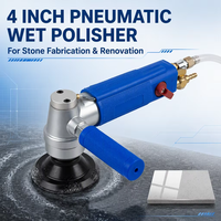 Meuleuse d'angle sans fil pneumatique sans balais RUILIKE de 3 pouces pour le polissage des comptoirs en granit, marbre et quartz