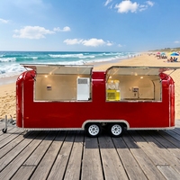 Truk Makanan Dengan Dapur Lengkap Yang Dapat Saya Mengendarai, Truk Trailer Makanan Dengan Trailer Mobile Dijual